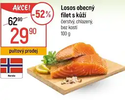 Globus Losos obecný filet s kůží nabídka