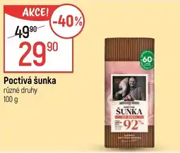 Globus Poctivá šunka nabídka