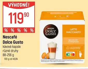 Globus Nescafé Dolce Gusto nabídka
