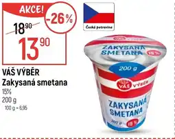 Globus VÁŠ VÝBĚR Zakysaná smetana nabídka