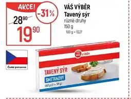 Globus VÁS VÝBĚR Tavený sýr nabídka