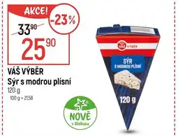 Globus VÁŠ VÝBĚR Sýr s modrou plísní nabídka