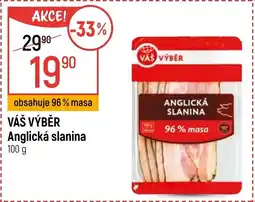 Globus VÁŠ VÝBĚR Anglická slanina nabídka