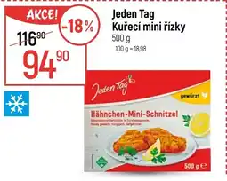 Globus Jeden Tag Kuřecí mini řízky nabídka