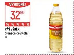 Globus VÁŠ VÝBĚR Slunečnicový olej nabídka