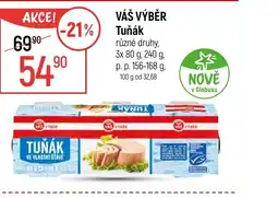 Globus VÁŠ VÝBĚR Tuňák nabídka