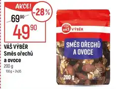 Globus VÁŠ VÝBĚR Směs ořechů a ovoce nabídka