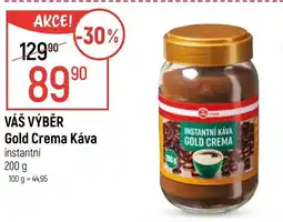 Globus VÁŠ VÝBĚR Gold Crema Káva nabídka