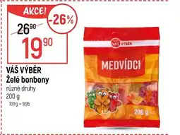 Globus VÁŠ VÝBĚR Želé bonbony nabídka