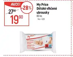 Globus My Price Dětské vlhčené ubrousky nabídka