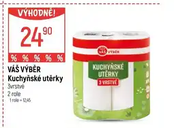 Globus VÁŠ VÝBĚR Kuchyňské utěrky nabídka