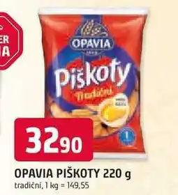 Trefa OPAVIA PIŠKOTY 220 g tradiční nabídka