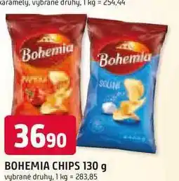 Trefa Bohemia Chips 130g, různé druhy nabídka