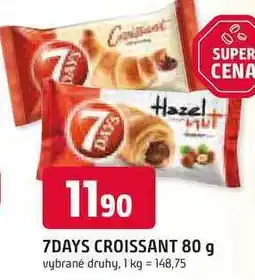 Trefa 7DAYS CROISSANT 80 g nabídka