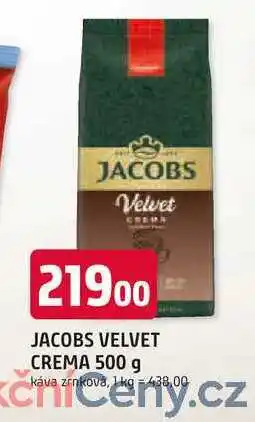 Trefa JACOBS VELVET CREMA 500 g nabídka
