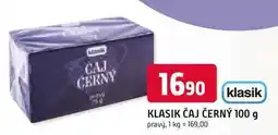 Trefa KLASIK ČAJ ČERNÝ 100 g pravý nabídka