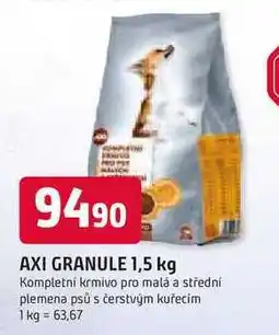 Trefa AXI GRANULE 1,5 kg nabídka