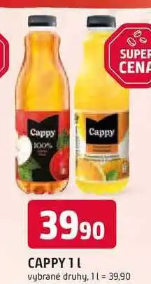 Trefa CAPPY 1l vybrané druhy nabídka