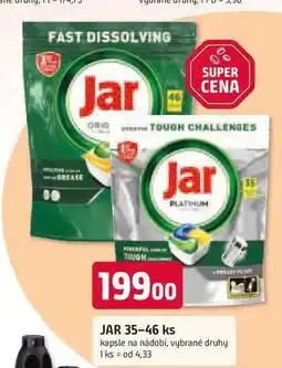 Trefa Jar kapsle do myčky 35-46ks, vybrané druhy nabídka