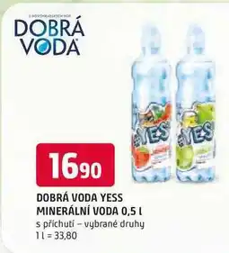 Trefa YESS MINERÁLNÍ VODA 0,5l nabídka