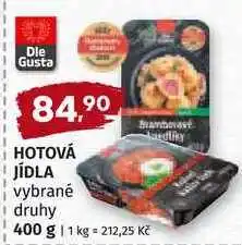 Trefa Dle Gusta HOTOVÁ JÍDLA vybrané druhy 400 g nabídka