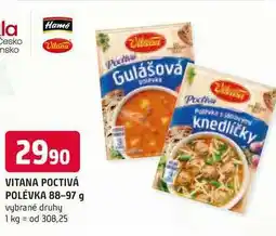 Trefa VITANA POCTIVÁ POLÉVKA 88-97 g vybrané druhy nabídka
