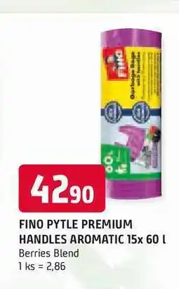 Trefa FINO PYTLE PREMIUM HANDLES AROMATIC 15x 60 L nabídka