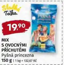 Trefa Sladká Tečka MIX S OVOCNÝMI PŘÍCHUTĚMI Pyšná princezna 150 g nabídka