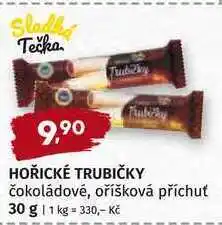 Trefa Sladká Tečka HOŘICKÉ TRUBIČKY čokoládové, oříšková příchuť 30 g nabídka