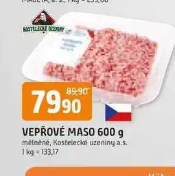 Trefa VEPŘOVÉ MASO 600 g mělněné nabídka