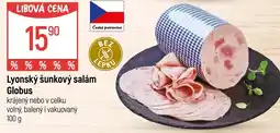 Globus Lyonský šunkový salám Globus nabídka