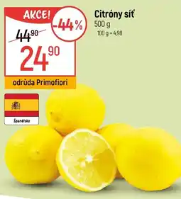 Globus Citróny síť nabídka