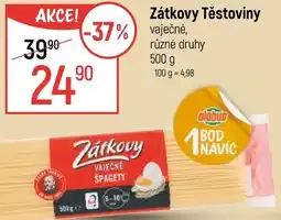Globus Zátkovy Těstoviny vaječné nabídka