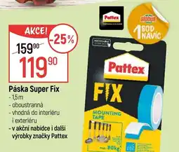 Globus Pattex Páska Super Fix nabídka