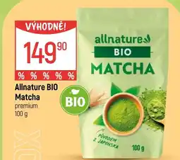 Globus Allnature BIO Matcha premium nabídka