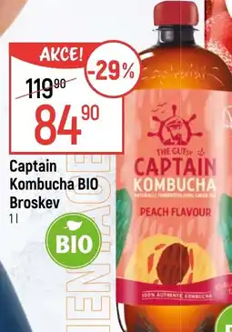 Globus Captain Kombucha BIO Broskev nabídka