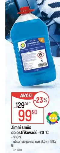 Globus Zimní směs do ostřikovačů -20 °C nabídka