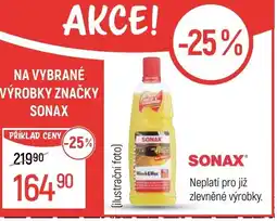 Globus Na vybrané výrobky značky SONAX nabídka