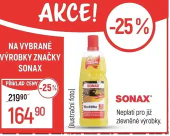 Globus Na vybrané výrobky značky SONAX nabídka