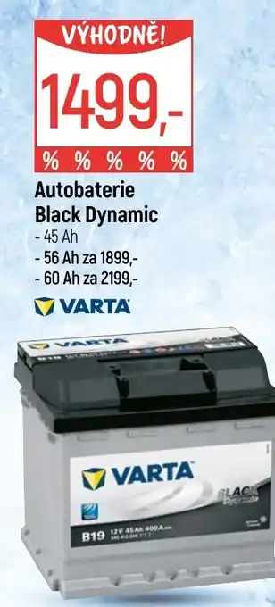 Autobaterie Black Dynamic