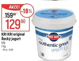 Globus KRI KRI original Řecký jogurt bílý nabídka