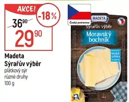 Globus Madeta Sýrařův výběr plátkový sýr nabídka