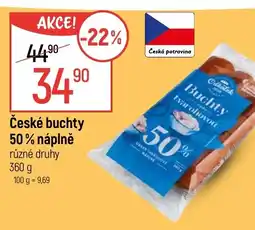 Globus České buchty 50% náplně nabídka