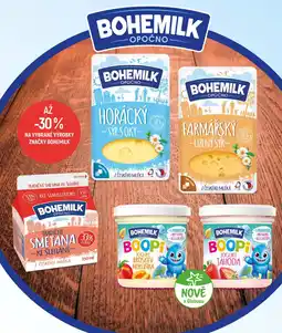 Globus Na vybrané výrobky značky bohemilk nabídka
