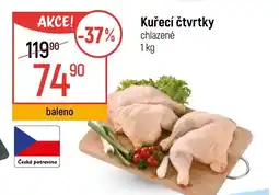 Globus Kuřecí čtvrtky chlazené nabídka