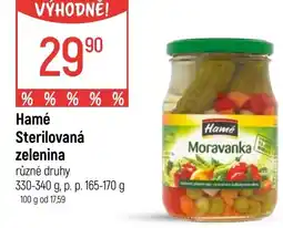 Globus Hame Sterilovaná zelenina nabídka