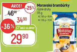 Globus Moravské brambůrky nabídka