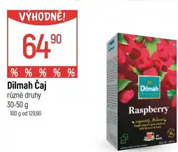 Globus Dilmah Čaj nabídka