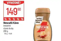 Globus Nescafé Káva instantní nabídka