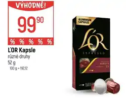 Globus L'OR Kapsle nabídka